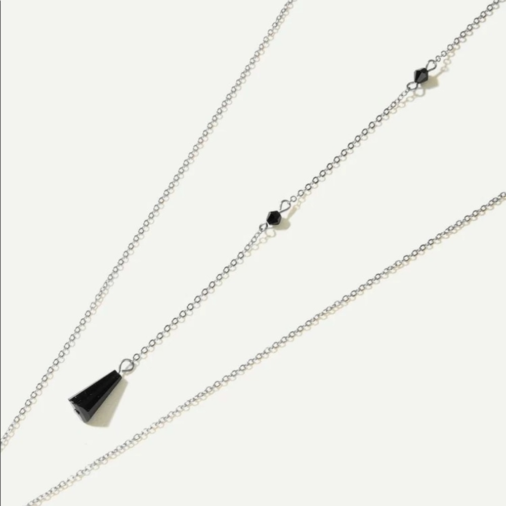 Tassel Chain Back Necklace - Picture 4 of 5